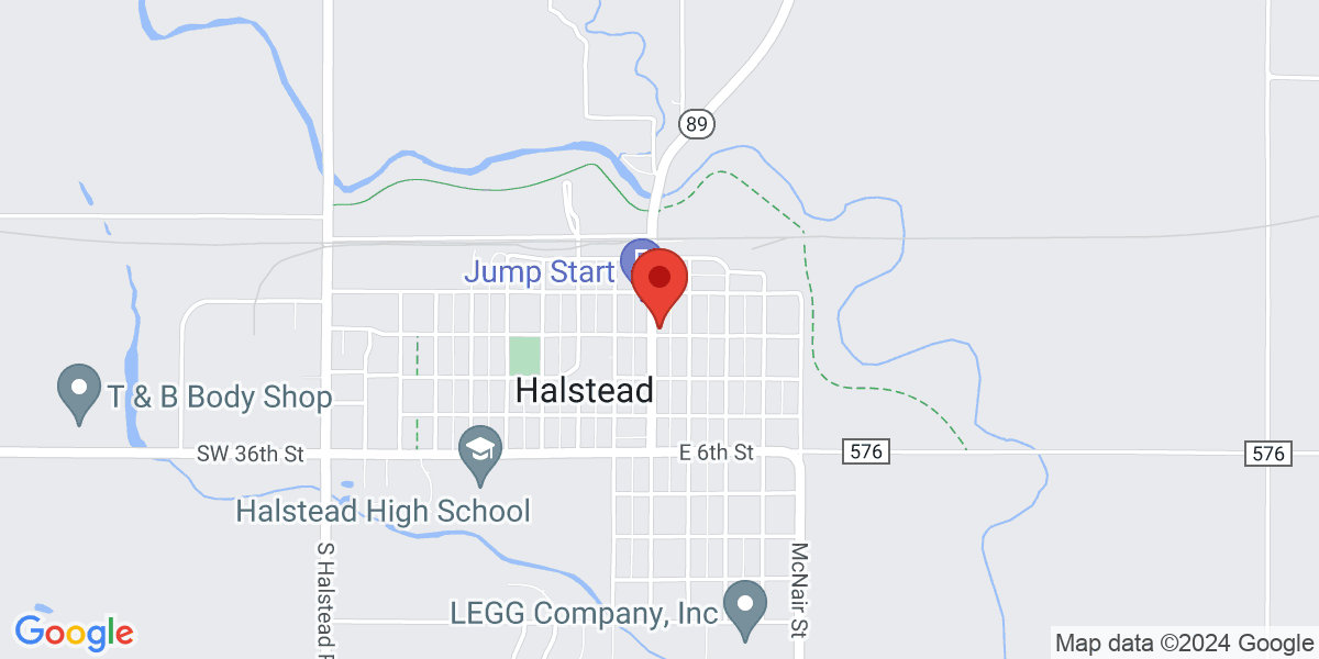 Map of Halstead Public Library